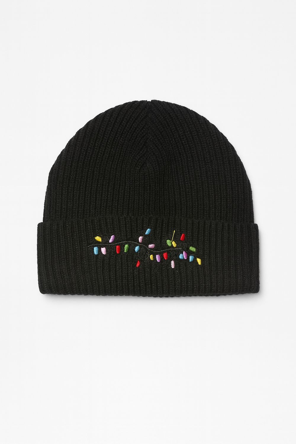 Czapka CHRISTMAS LIGHTS czarna