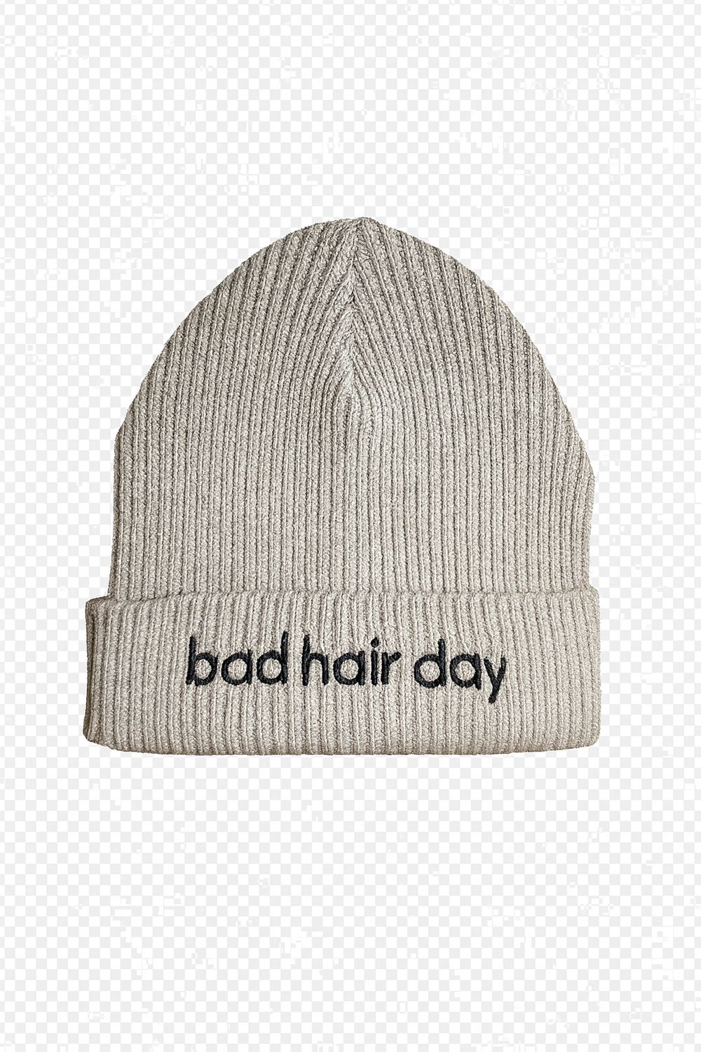 Czapka BAD HAIR DAY szary