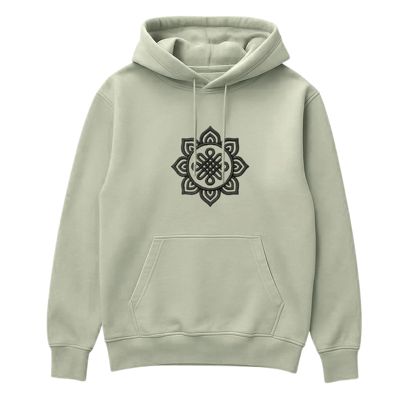 Bluza z kapturem MANDALA 3D stone M