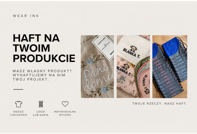 HAFT NA TWOIM PRODUKCIE