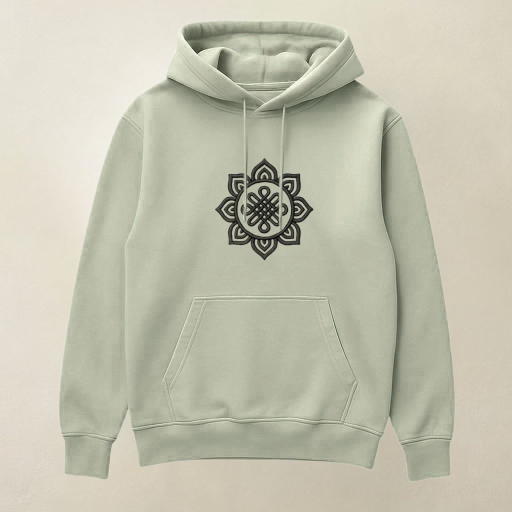 Bluza z kapturem MANDALA 3D stone M