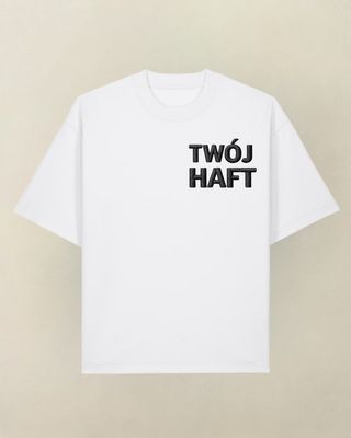 T-shirt TWÓJ PROJEKT biały ROZMIAR L T-shirt TWÓJ PROJEKT biały ROZMIAR L