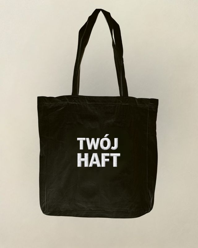 Torba TWÓJ PROJEKT czarna