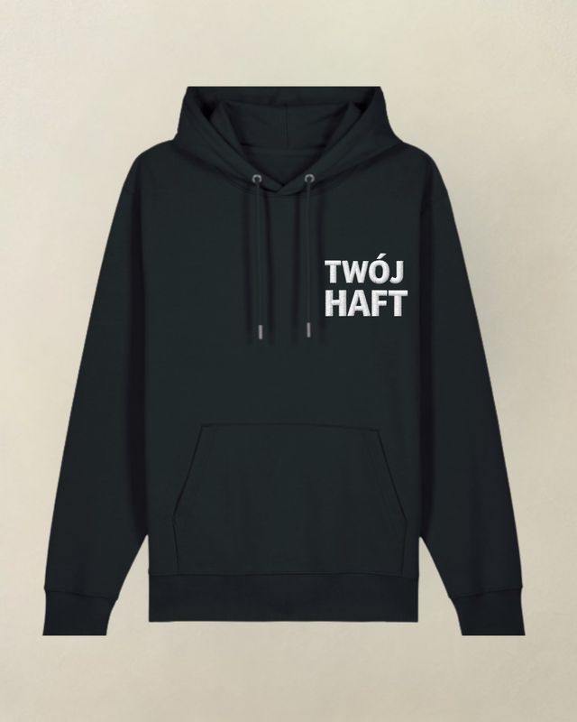 Bluza z kapturem TWÓJ PROJEKT czarny rozmiar 3XL