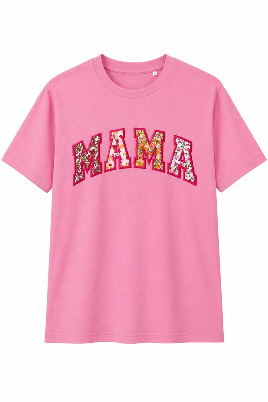 T-shirt MAMA z haftem