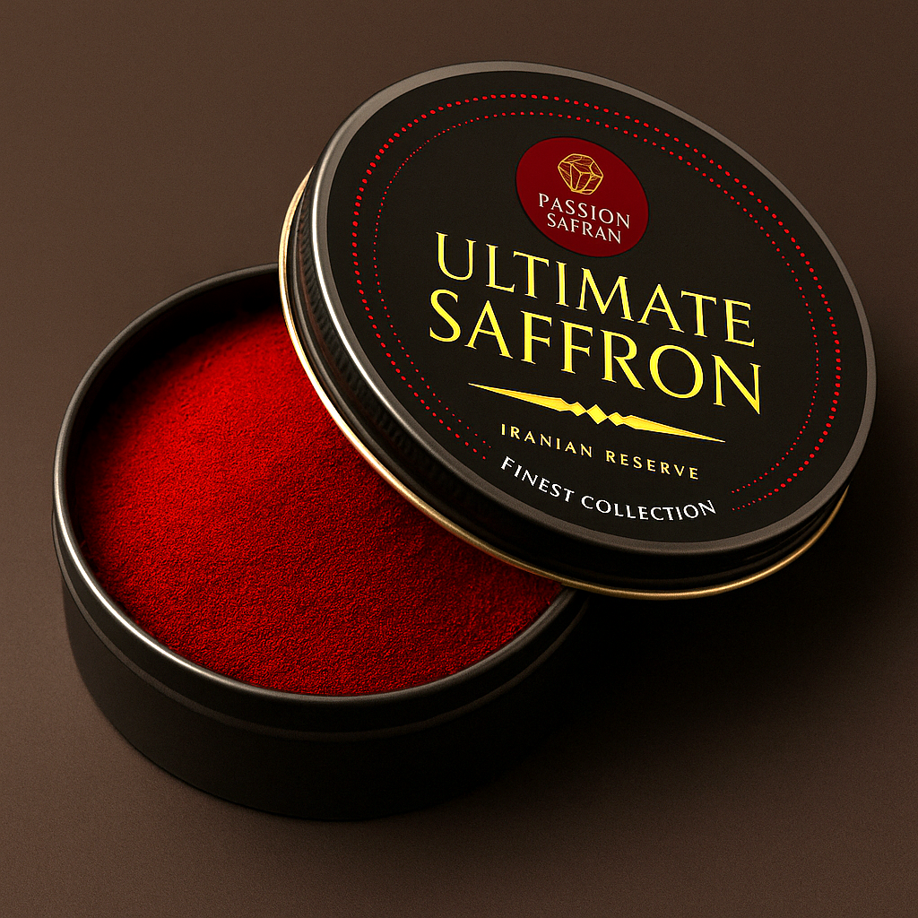 Coffret cadeau Safran moulu Iranien 1er cat. 5g