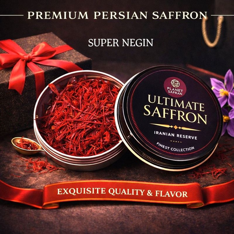 Safran Iranien (Super Negin) - Filaments de safran premium 1g