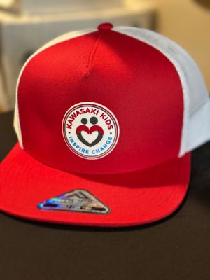 Kawasaki Kids Inspire Change Red &amp; White