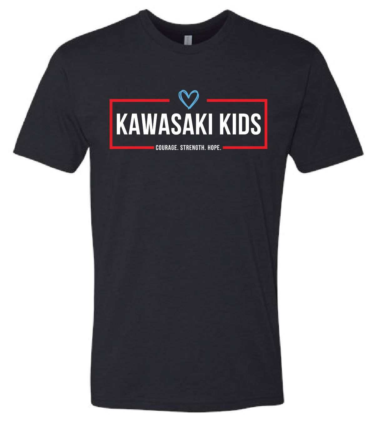 Courage. Strength. Hope. T-shirt Black