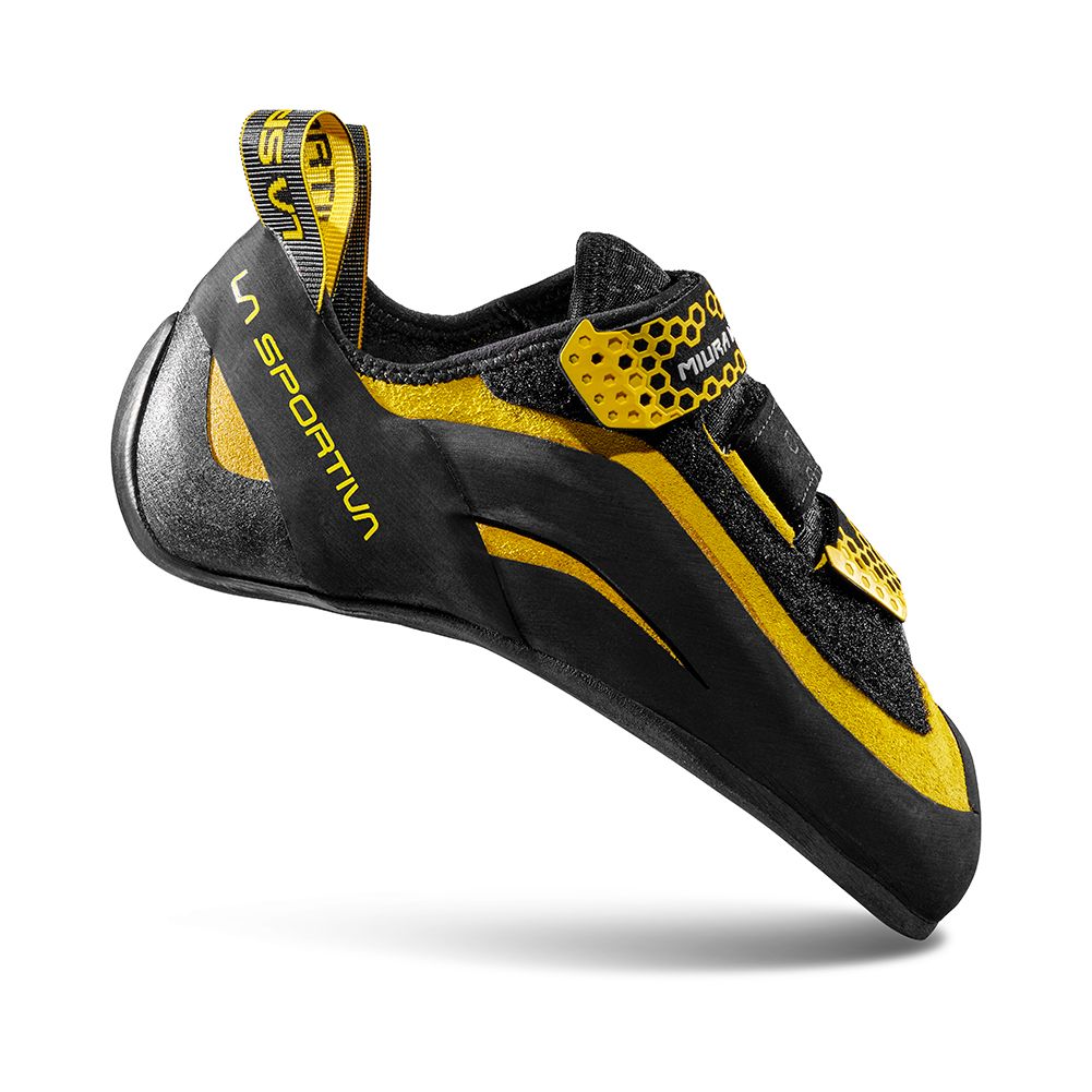 MIURA VS, Color: Black/Yellow, Size: 34