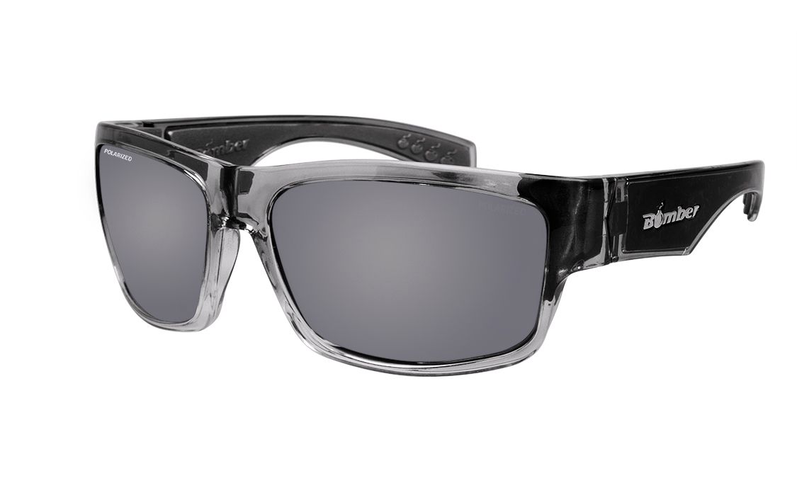 TIGERBOMB CRYSTAL FRAME, Style: SILVER MIRROR POLARIZED LENS