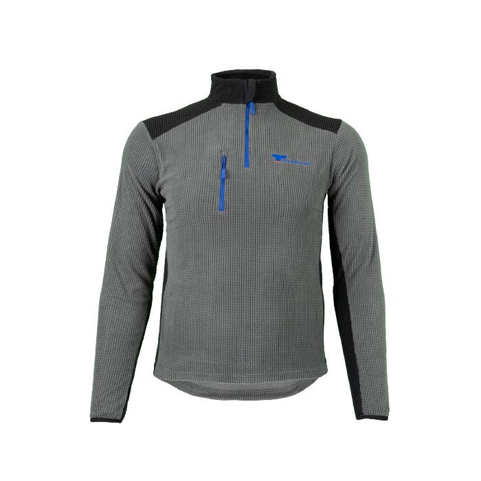 Climbing fleece / Polyester / Black &amp; Grey, Size: Small