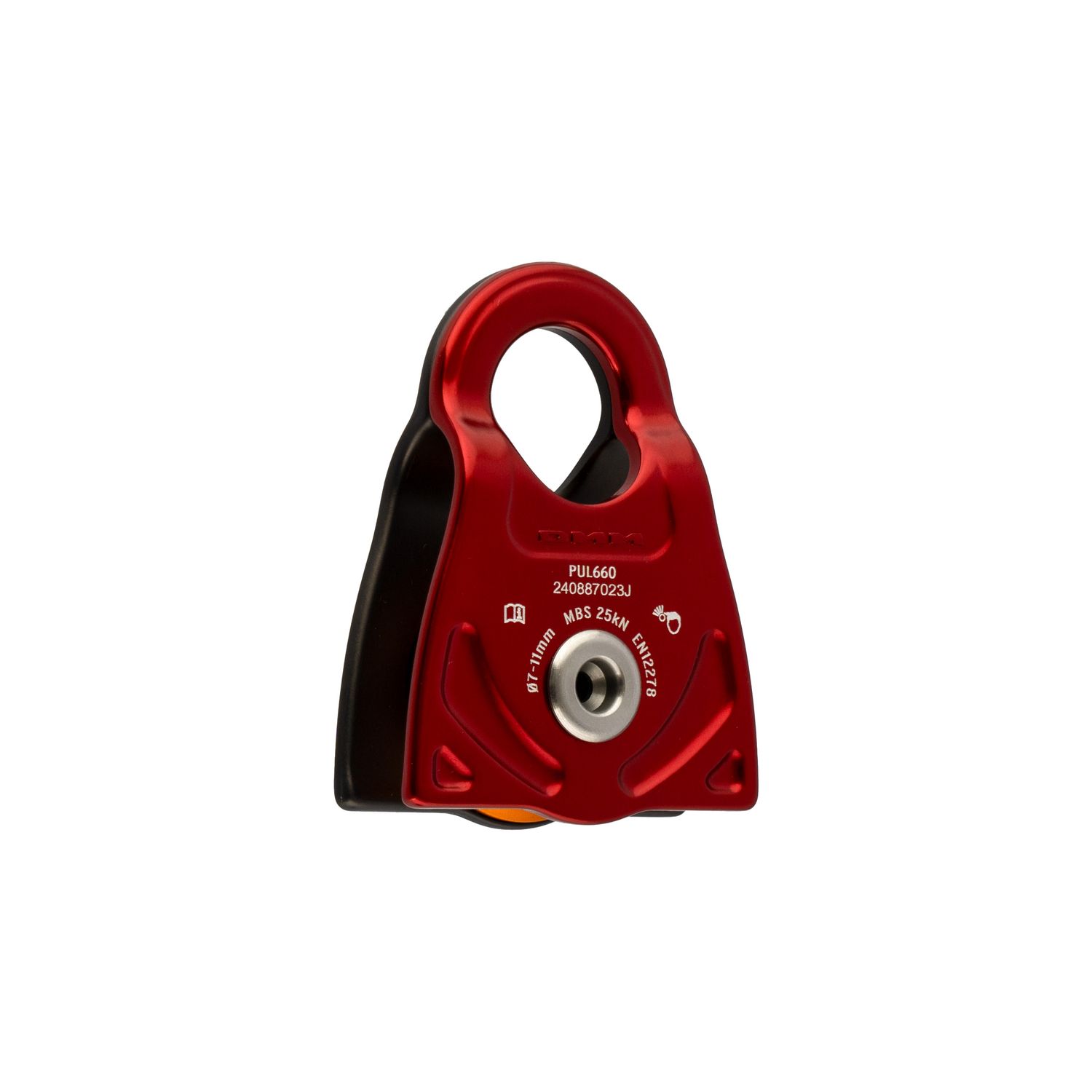 Propel Pulley, Color: Red/Matt Grey