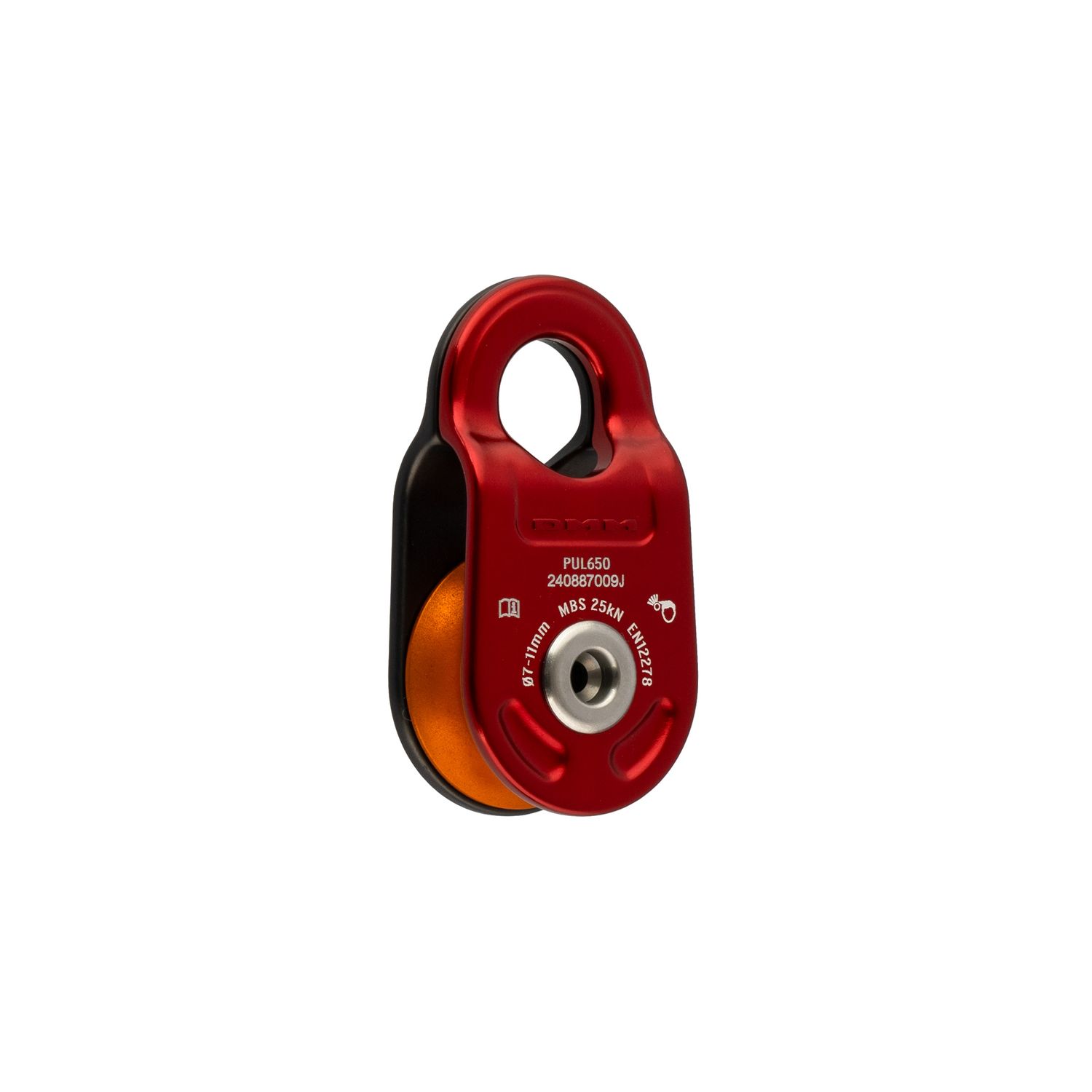 Impel Pulley, Color: Red/Matt Grey