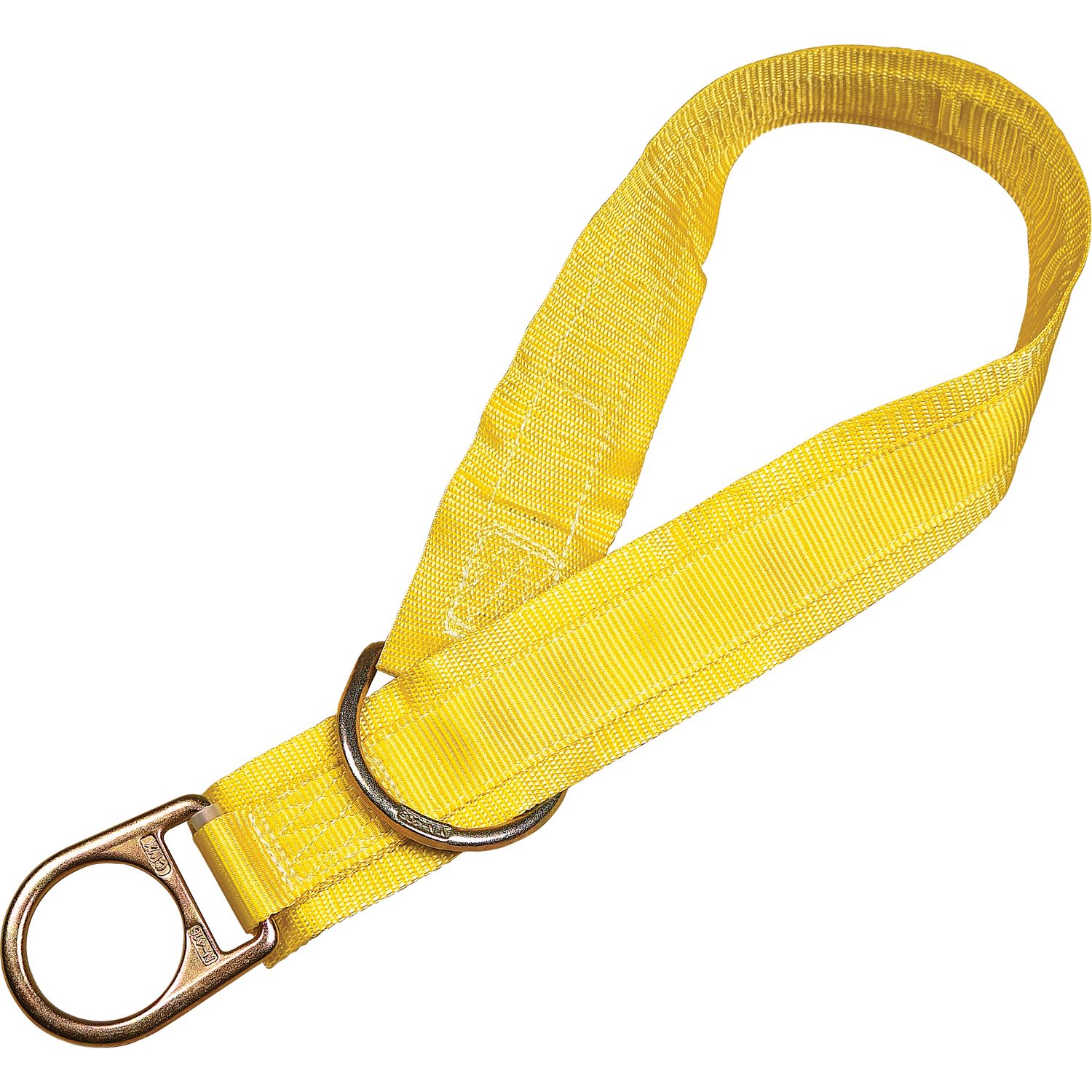 3M DBI-SALA Web Tie-Off Adaptor, Adjustable Yellow 6ft