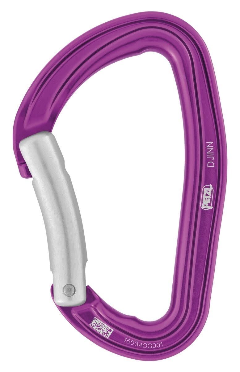 DJINN CARABINER BENT GATE PURPLE