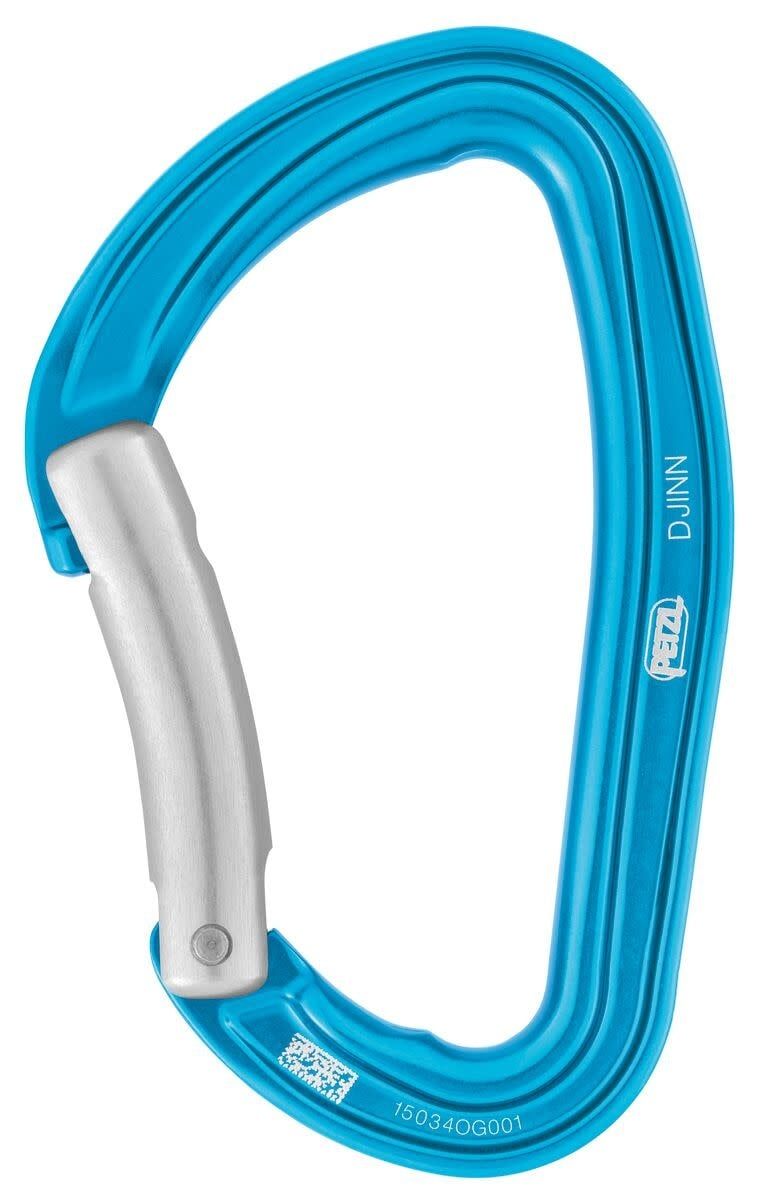 DJINN CARABINER BENT GATE BLUE
