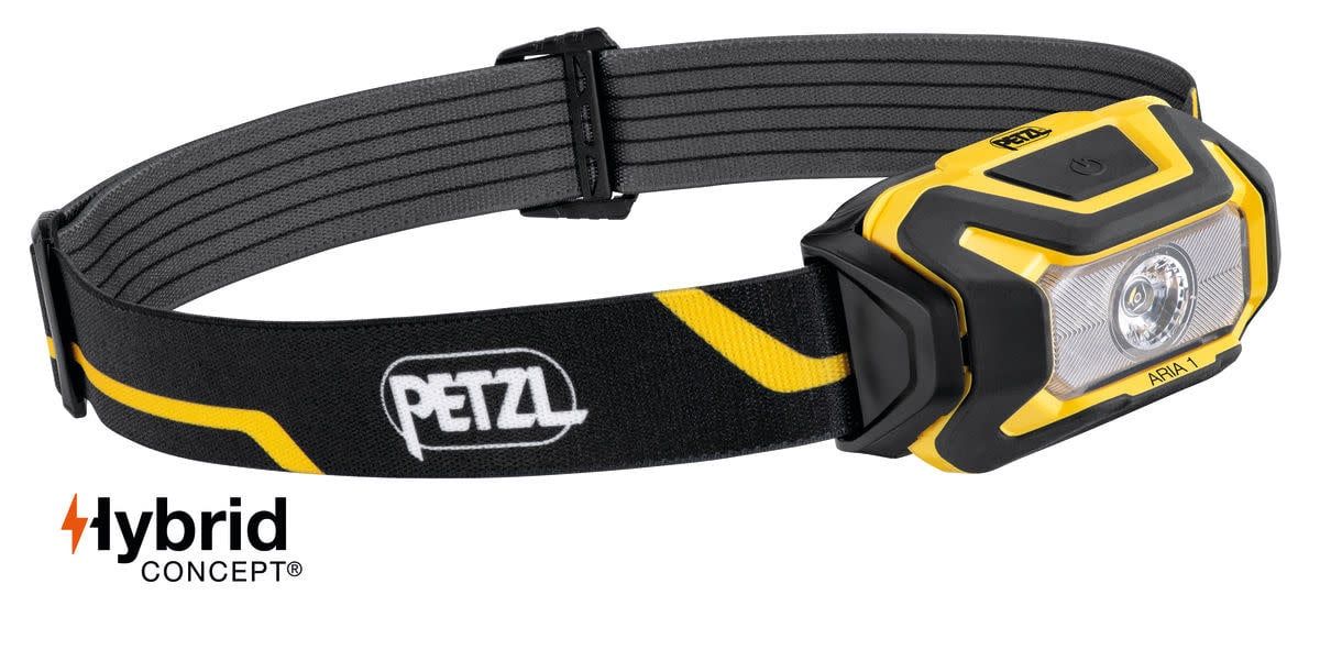 ARIA 1 HEADLAMP BLACK / YELLOW
