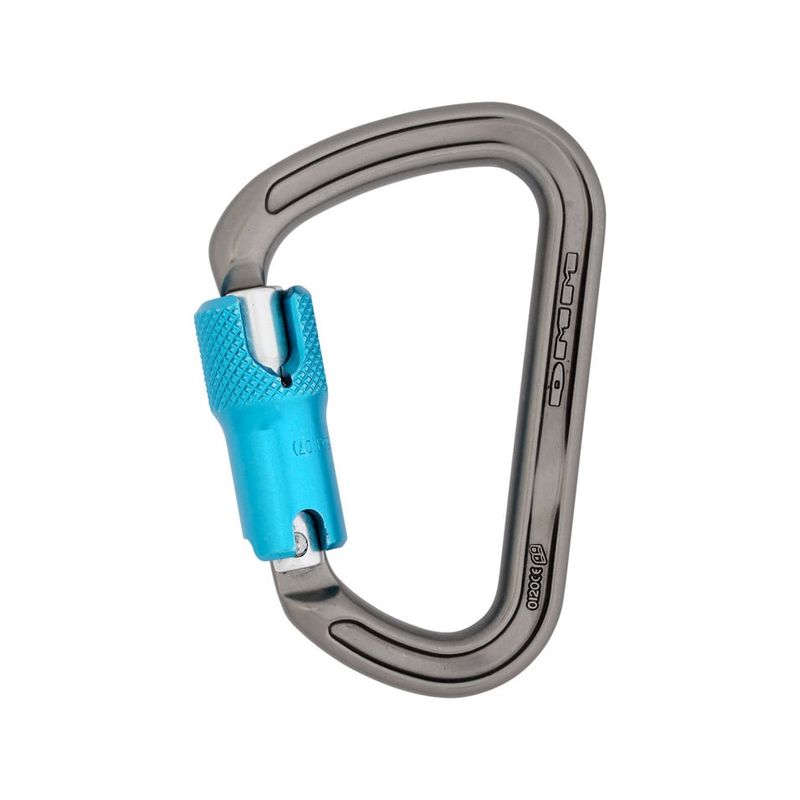Klettersteig Kwiklock ANSI Titanium/Turquoise