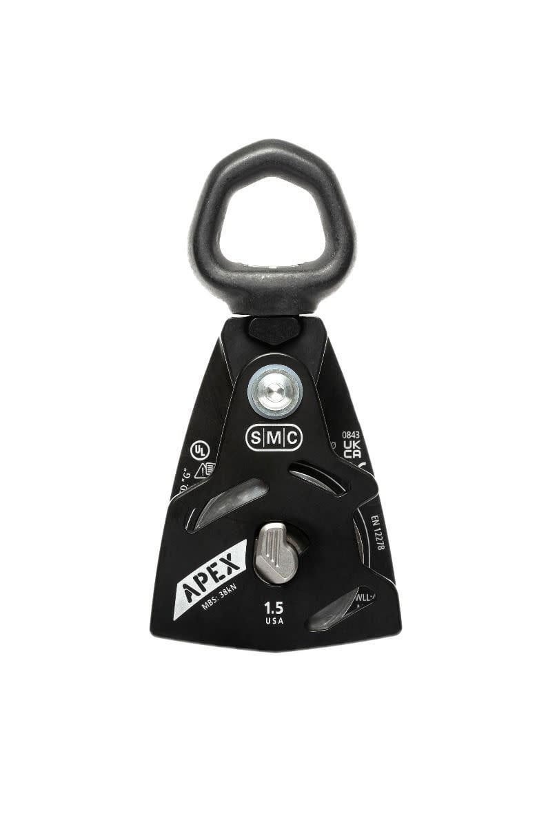Apex 1.5&quot;  Swivel Pulley - Black