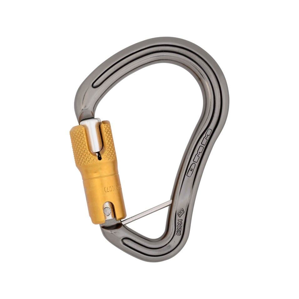 30kN Boa HMS Locksafe Captive Bar ANSI Titanium/Gold