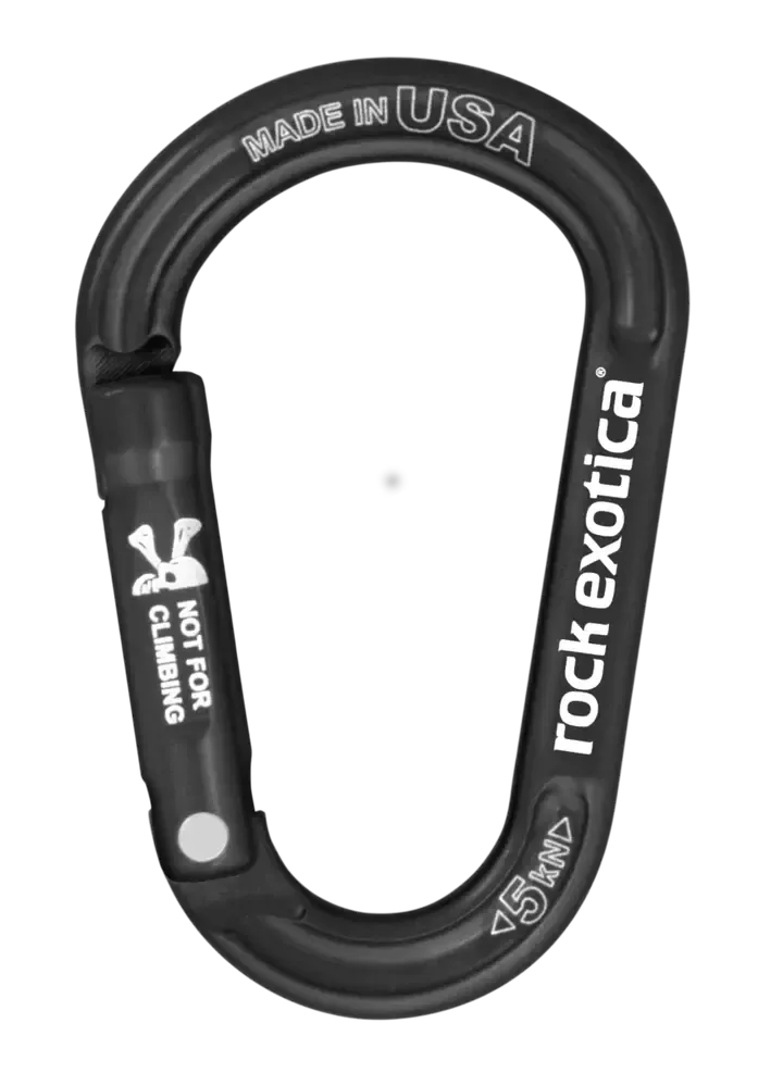 rockX Accessory Carabiner (Black)