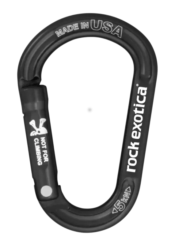 rockX Accessory Carabiner (Black)
