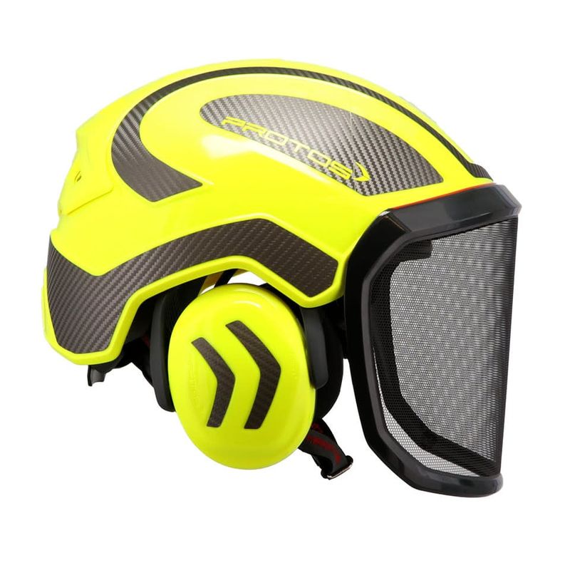 Protos Integral Helmet Neon Yellow