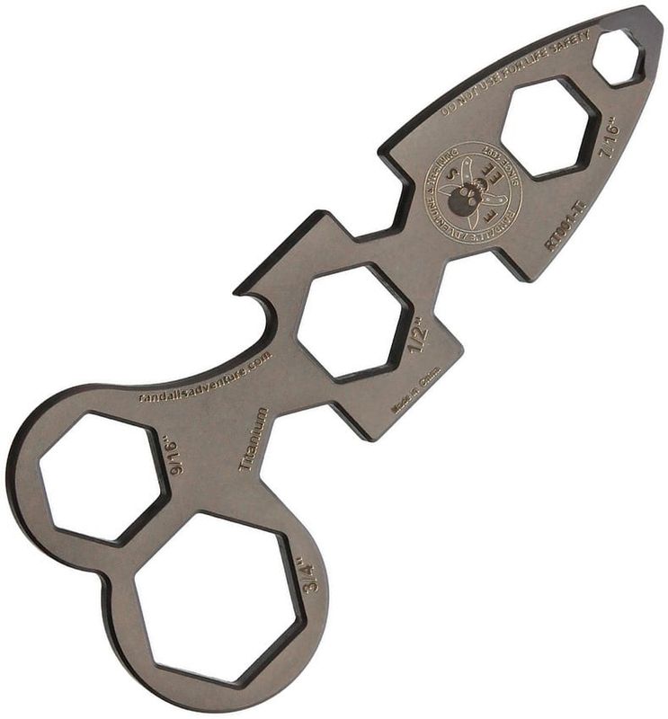 WRAT Wrench Titanium Tumbled
