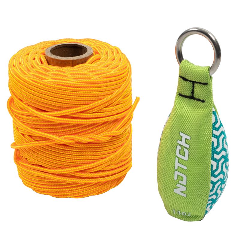 Notch 200&#39; 3mm Neon Plus &amp; 14oz Throweight Combo Set