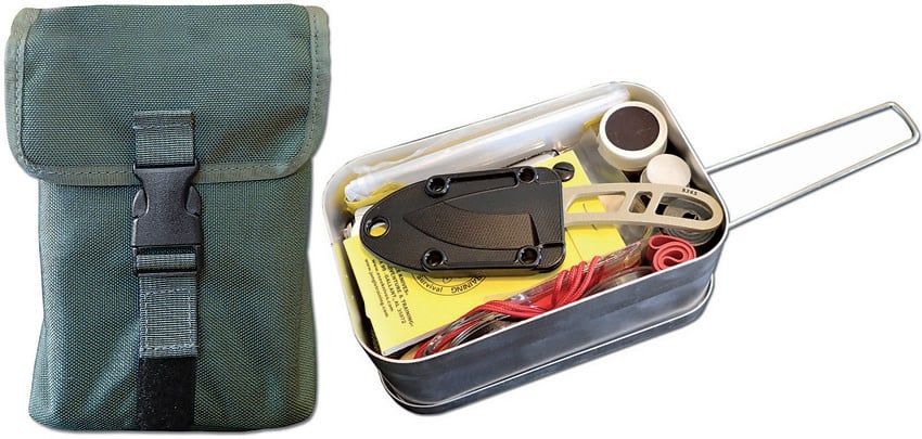 ESEE Survival Kit In Mess Tin 3 pack