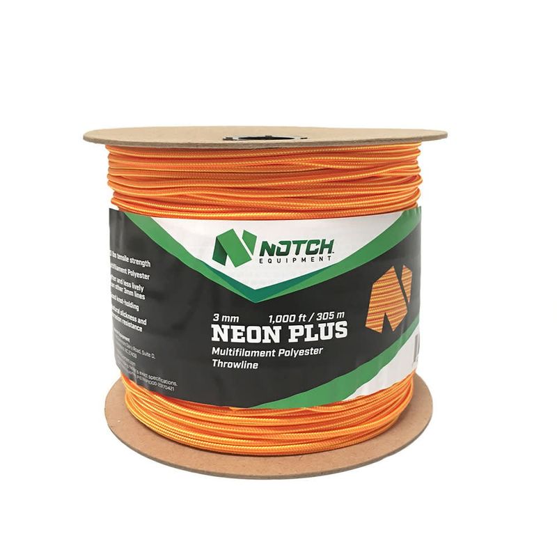 Notch Neon Plus 3mm Throwline 1000 Feet