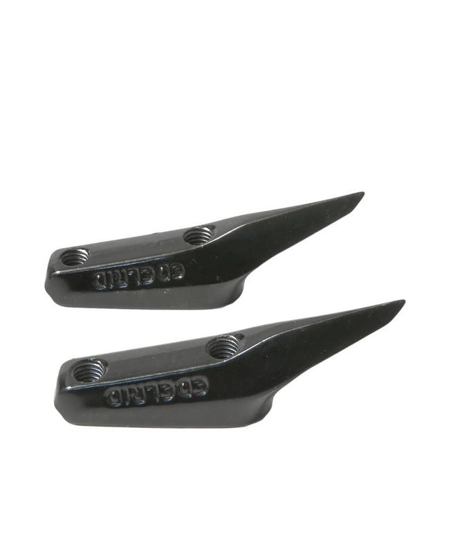 Edelrid Talon gaff short (pair), 43mm, silver