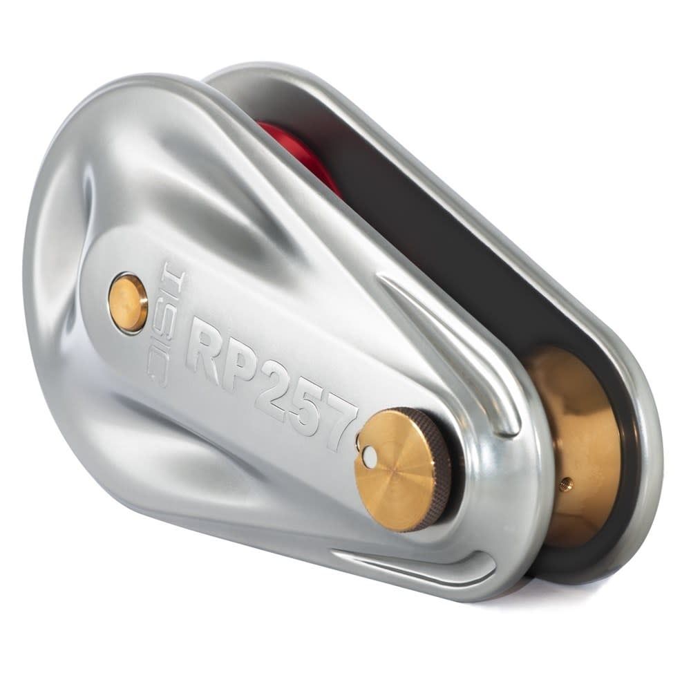 Large Rigging Pulley for up to 25mm Rope - 380kN - Grey with Red Wheel