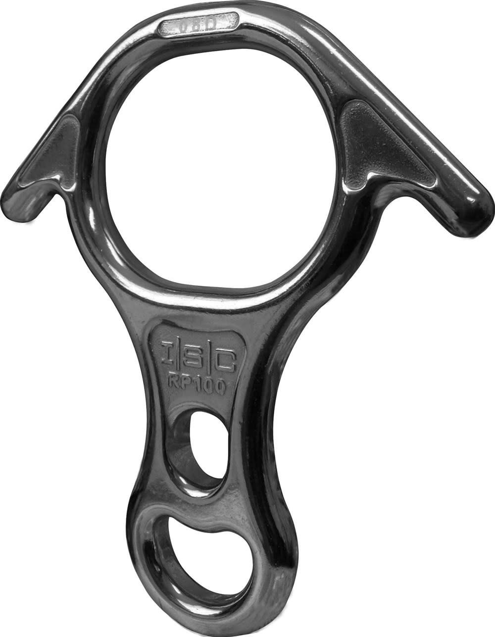 ISC 35kN Aluminum Rescue Figure 8- Polished BLACK