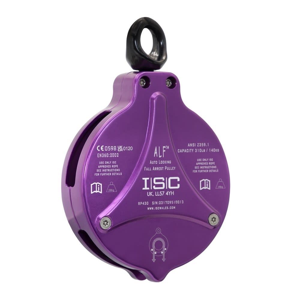 ALF Climb Assist Locking Pulley - Purple