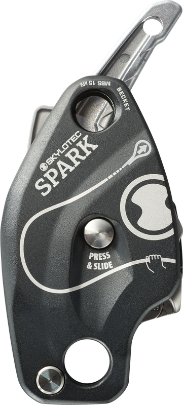 SPARK Tactical Rope Access Descender/Work Positioning Device