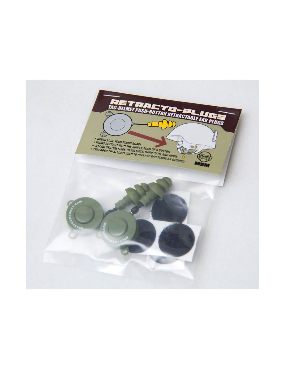MSM Retracto-Plugs Retactable Ear Plugs