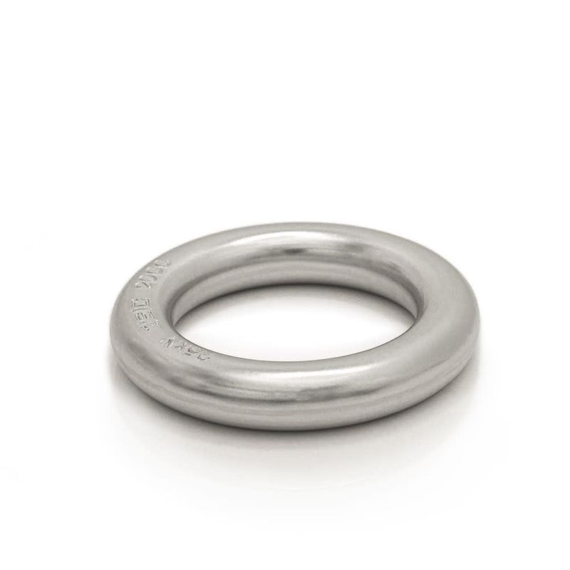 Large Ring - Aluminium - Silver