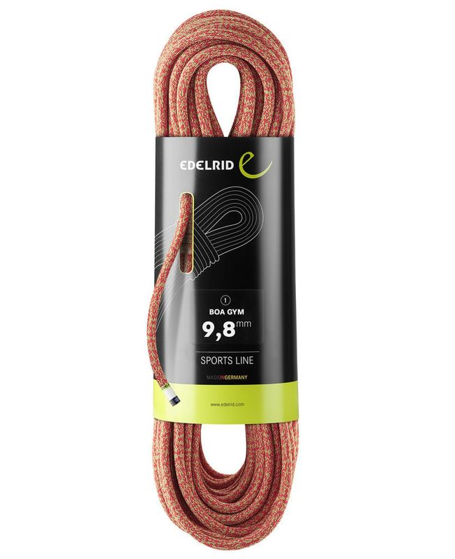 Edelrid Boa Gym 9.8mm, 40m, red/green