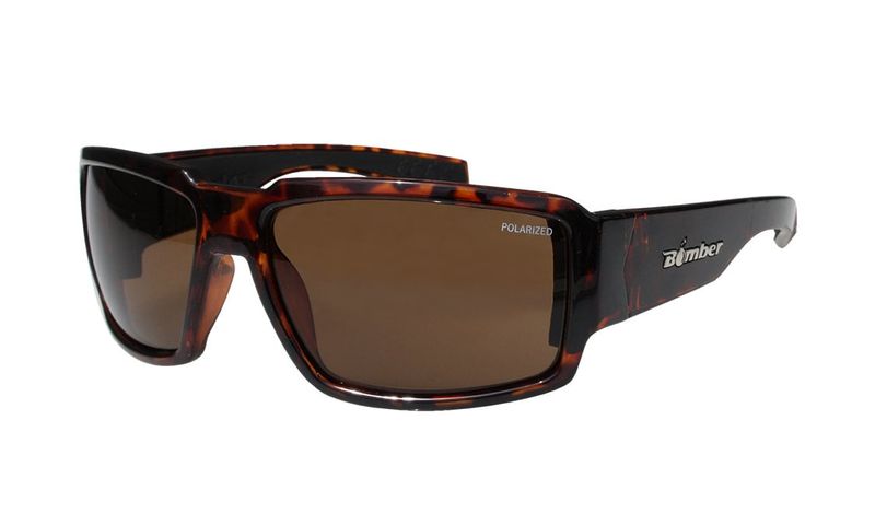 BOOGIEBOMB SHINY TORT FRM / BRWN POLARIZED LENS / BLK FOAM