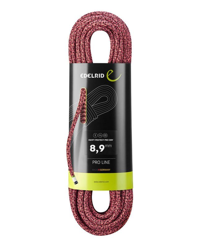 Edelrid Swift Protect Pro Dry 8.9mm, 70m, night/fire