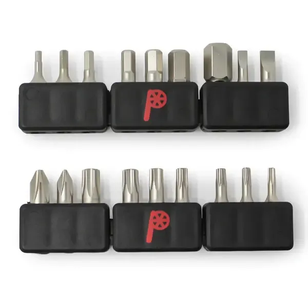 Prestacycle Professional 18 piece 1/4&quot; S2 Hex Bits Set