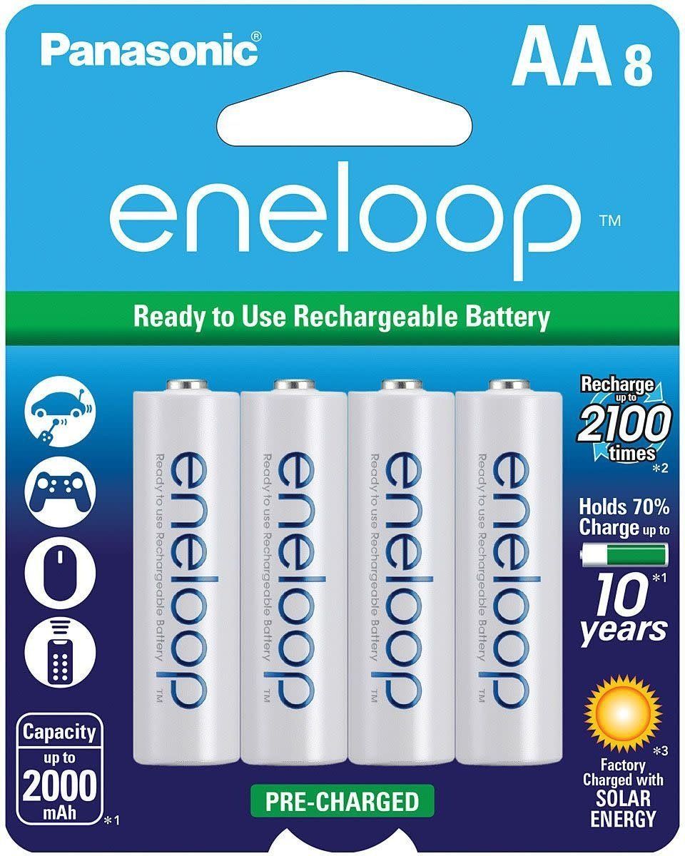 Eneloop AA 8-pack