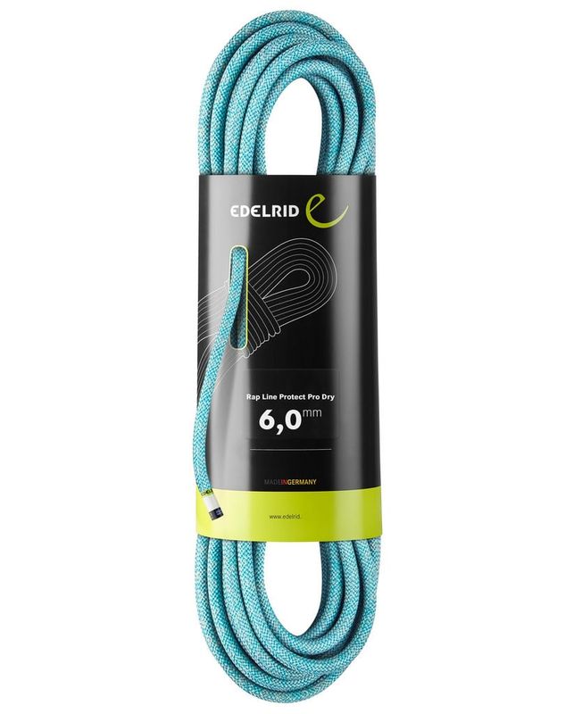 Edelrid Rap Line Protect Pro Dry 6mm, 40m, icemint Edelrid Rap Line Protect Pro Dry 6mm, 40m, icemint