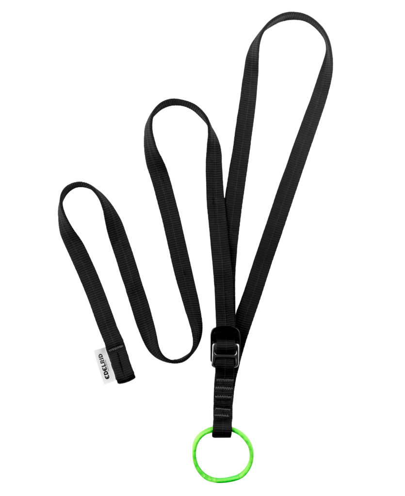 Edelrid Adjustable belay station sling, 110cm, slate/oasis