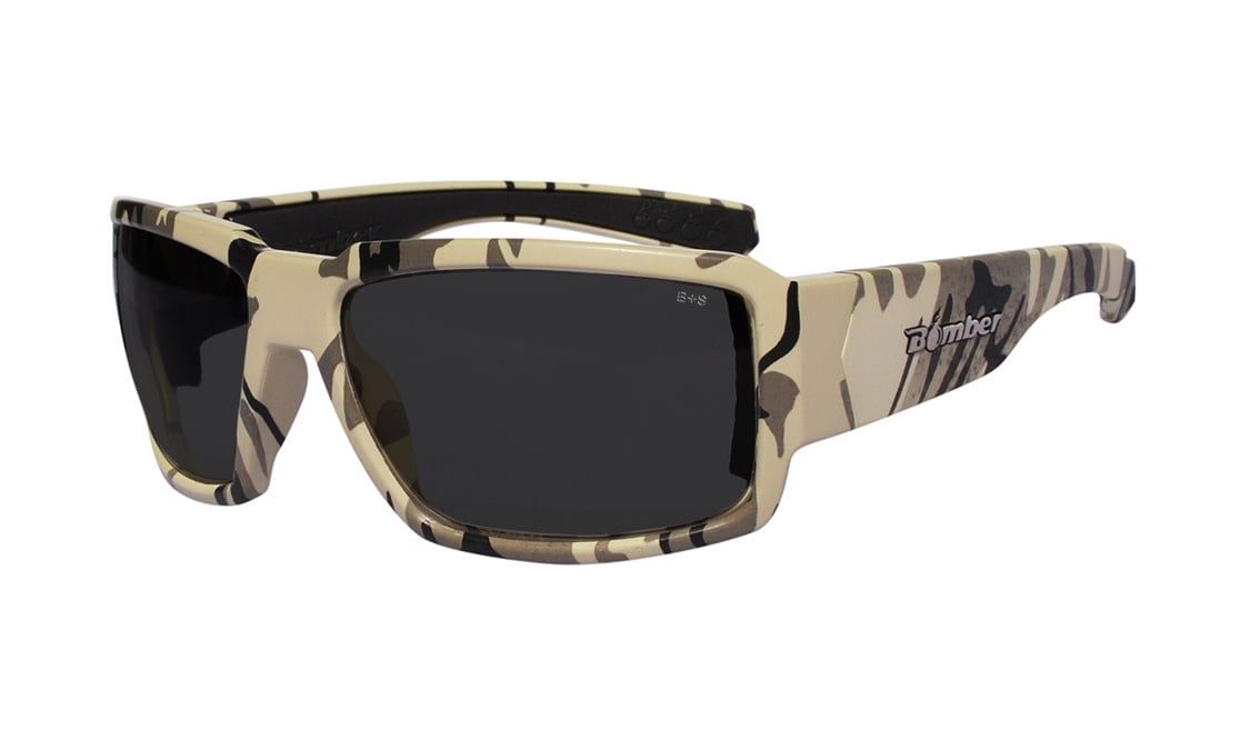 BOOGIEBOMB SAND CAMO FRM / SMK PC SAFETY LENS / BLK FOAM