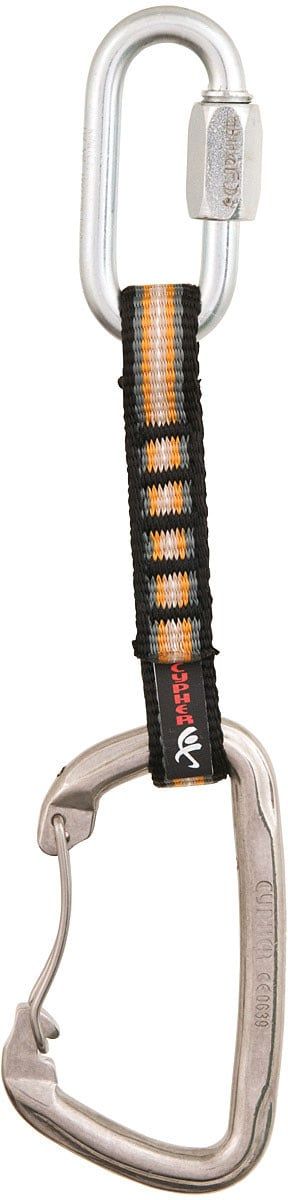 Cypher / ClimbingTechnologies Stainless Steel 7/16&quot; Wiregate Non-Locking Carabiner