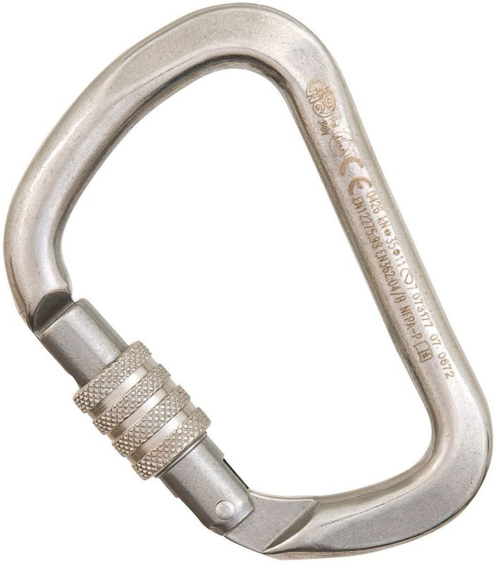 KONG X-LARGE STAINLESS STEEL SCREW GATE