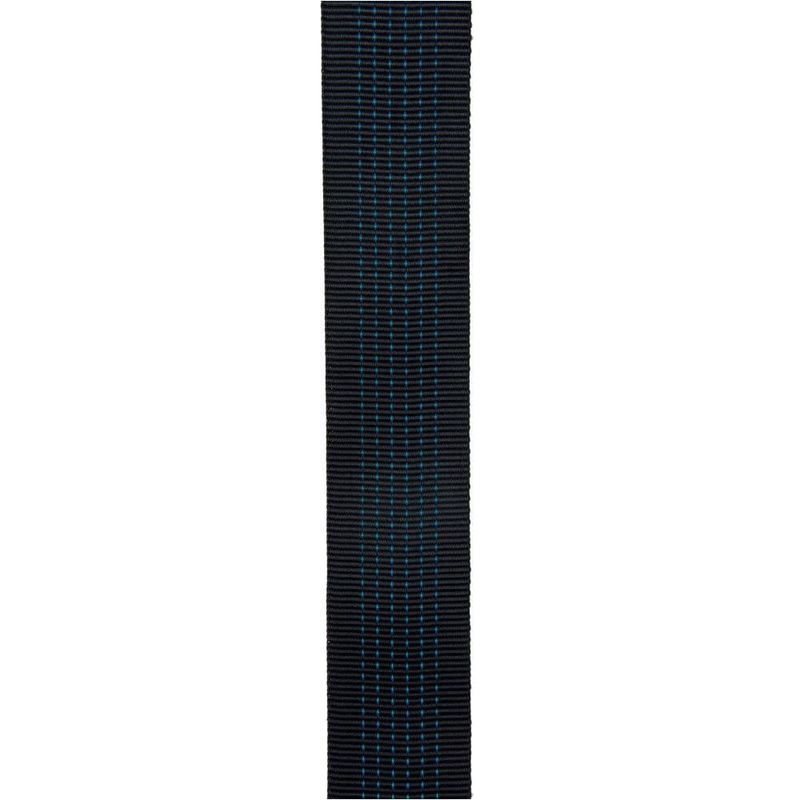 2&quot; BLACK TUBULAR WEBBING X FT